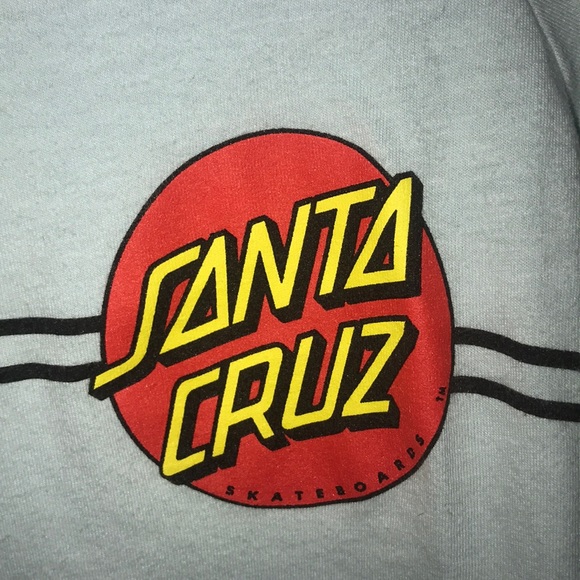 Santa Cruz Skateboarding Cropped Tee - Picture 2 of 4